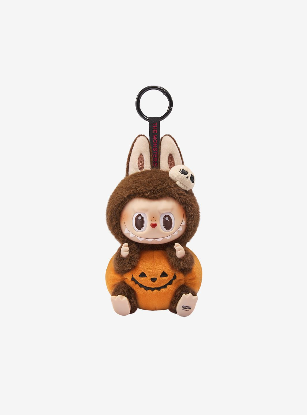 Pop Mart Labubu Happy Halloween Party Series-Sitting Pumpkin Vinyl Plush Pendant | ResellZone