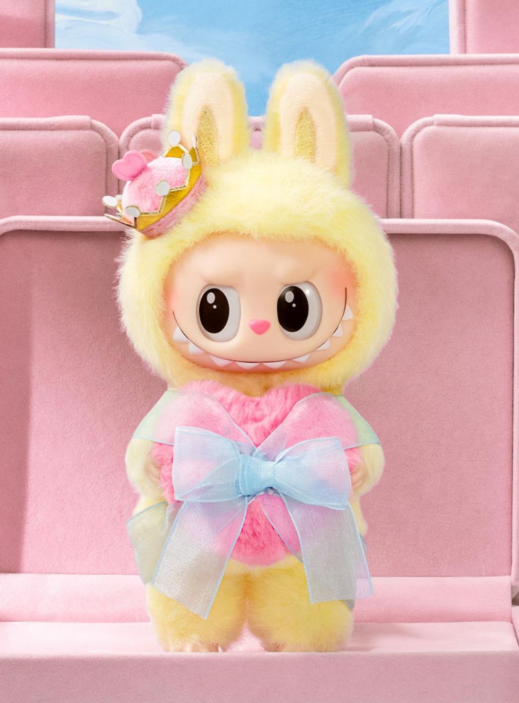 Pop Mart Labubu The Monsters Let's Checkmate Series Vinyl Plush Hanging Card 1 of 1