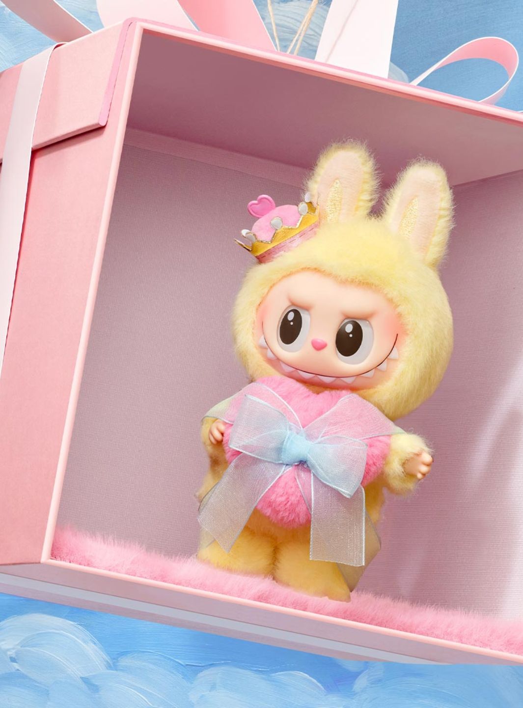 Pop Mart Labubu The Monsters Let's Checkmate Series Vinyl Plush Hanging Card 1 of 1