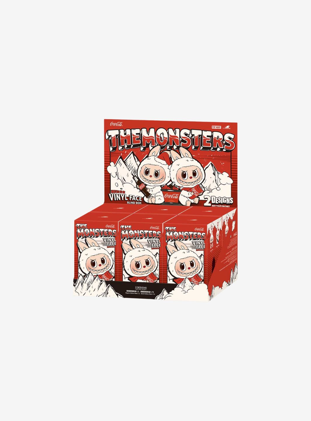 Pop Mart Labubu The Monsters Coca Cola Series Vinyl Face Single (1 Blind Box)