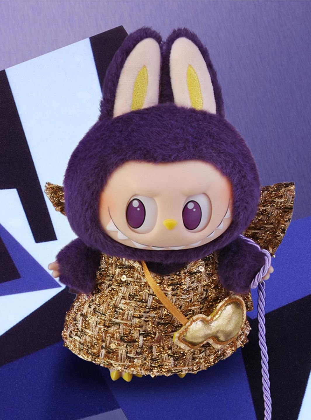 Pop Mart Labubu x Pronounce Wings of Fortune Vinyl Plush Hanging Card 1 of 1