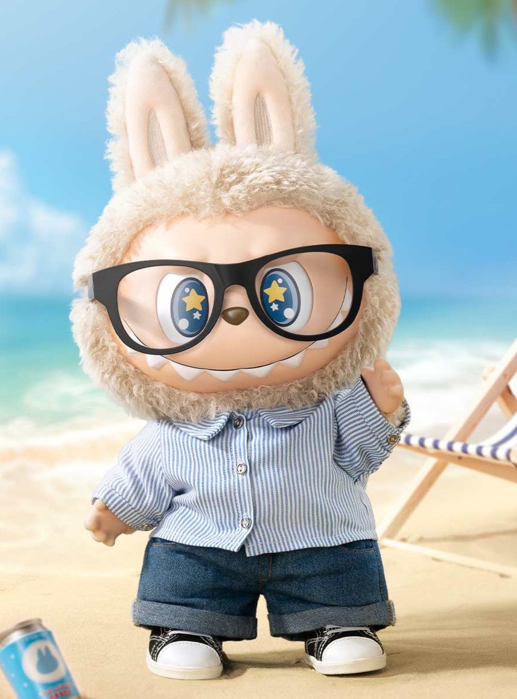 Pop Mart Labubu The Monsters Flip With Me Vinyl Plush Doll 40cm