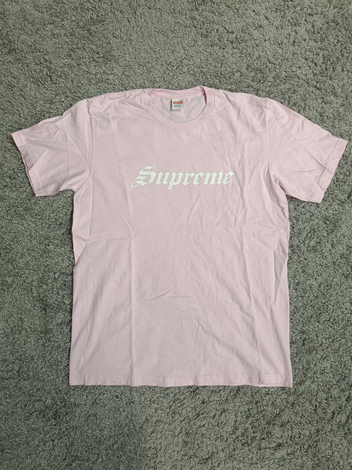 Supreme Speed Tee – Light Pink L - Usato