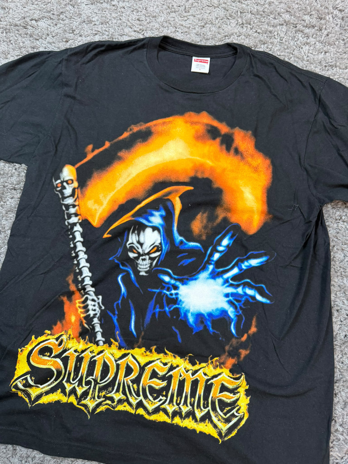 Supreme Grim Reaper Tee L -Usata