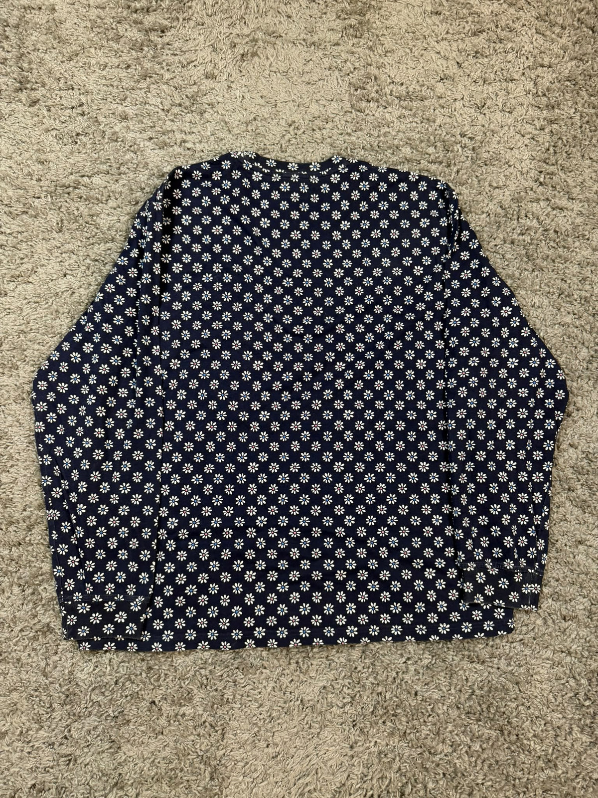 Supreme Small Box L/S Tee (FW22) Flowers L -Usata