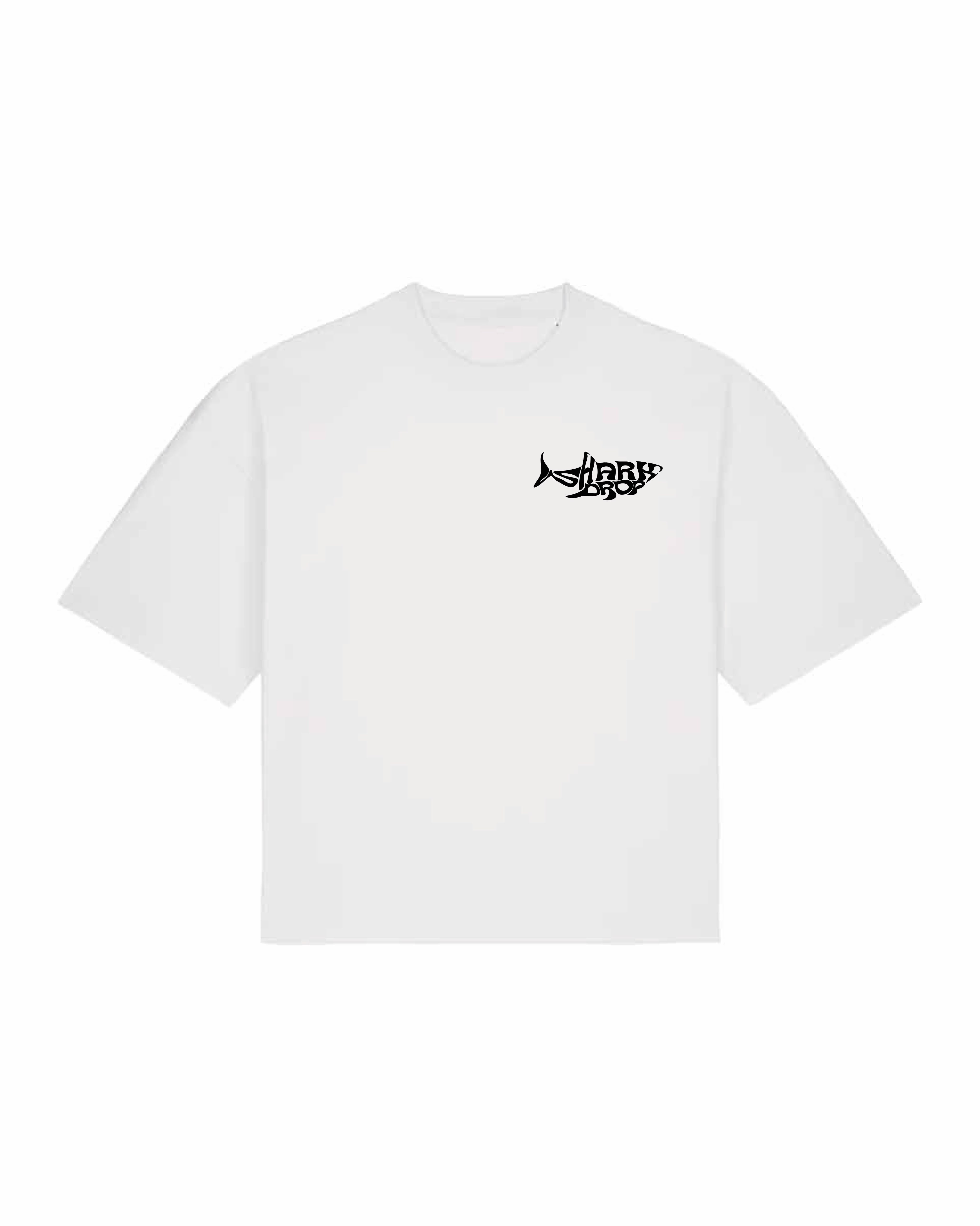 SHARKDROP X B4C WHITE TEE SS26