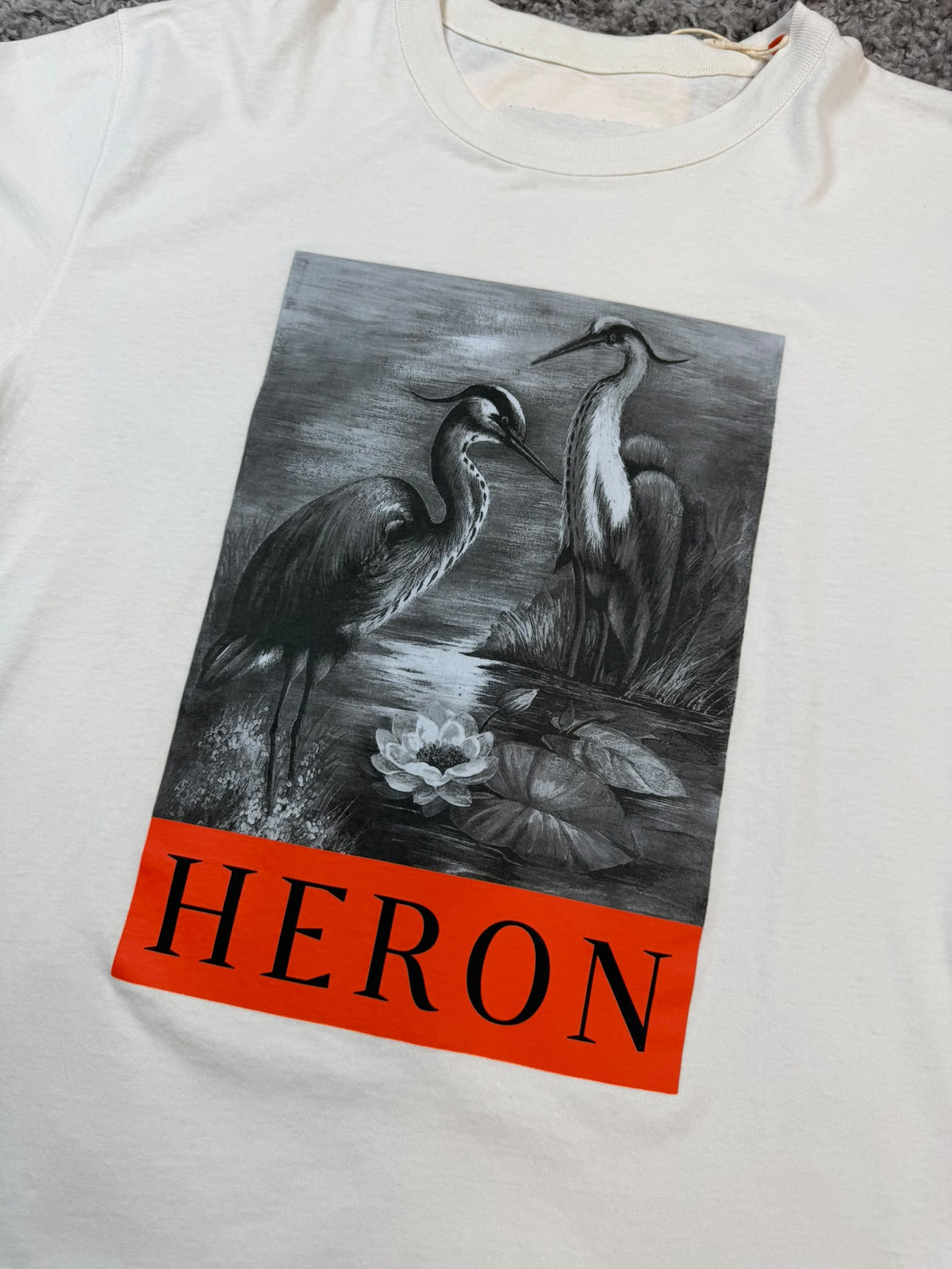 Heron Preston White Tee L - Usata