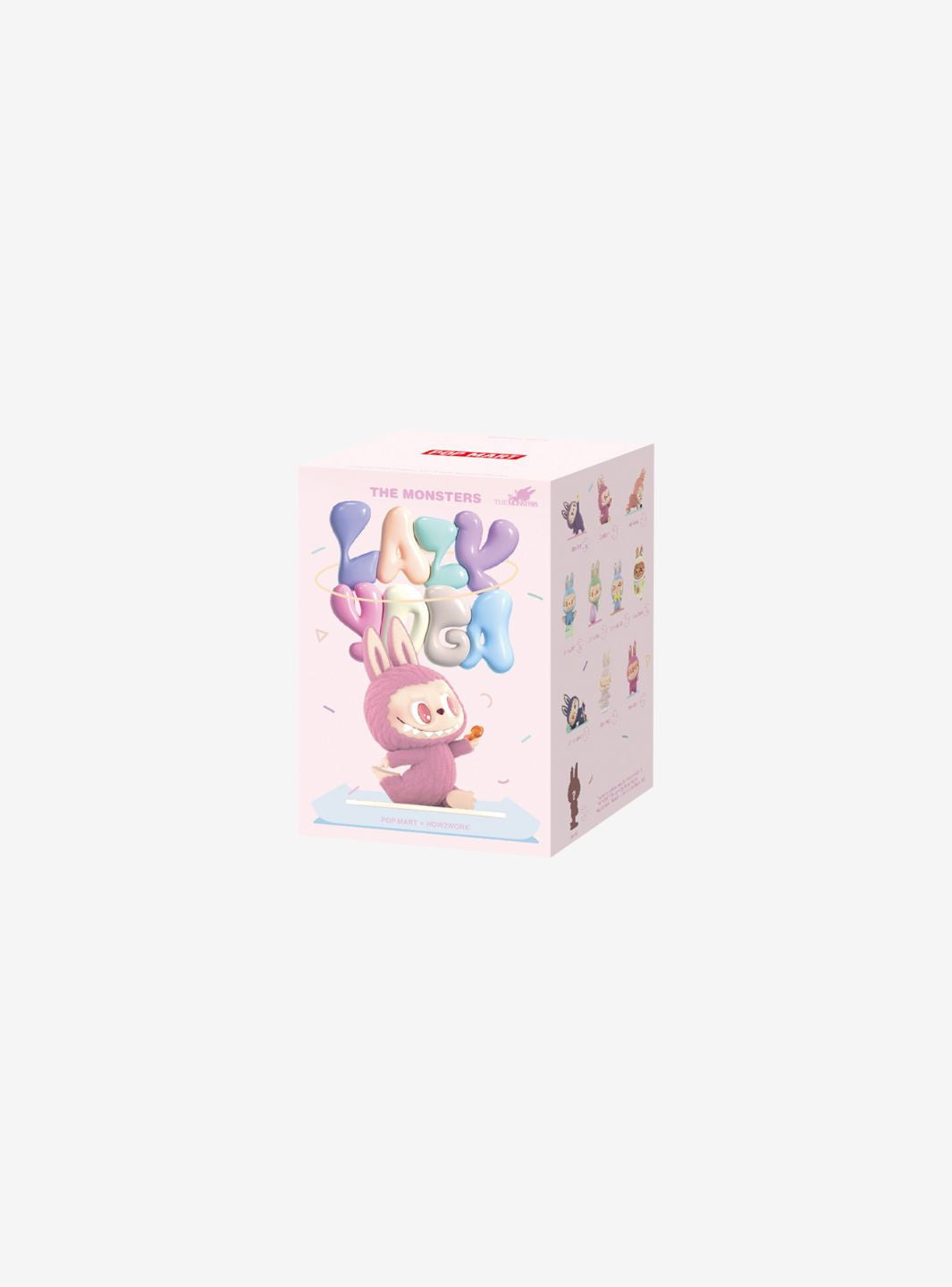 Pop Mart Labubu The Monsters Lazy Yoga Series Figures Single (1 Blind Box)