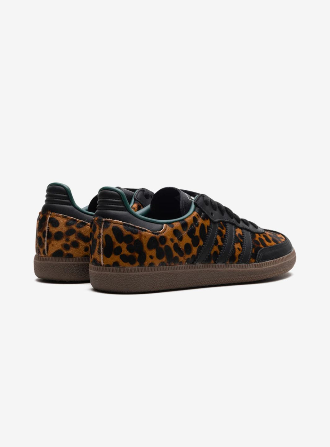 Adidas Samba OG Black Green Leopard
