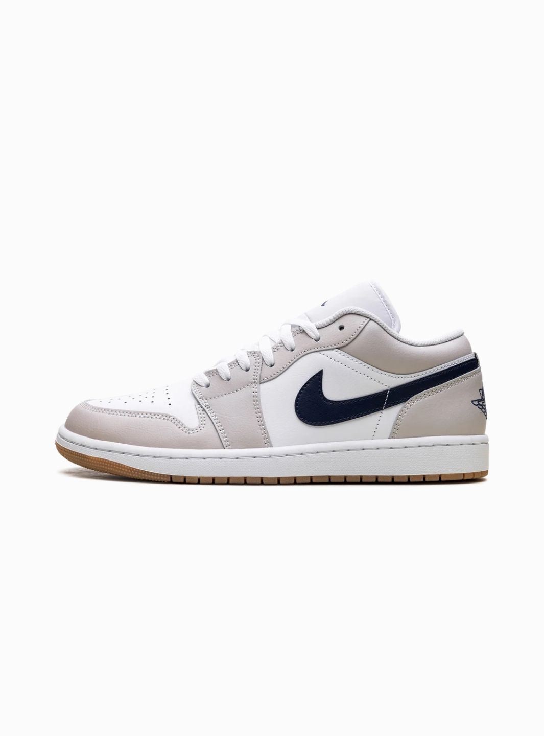 Air Jordan 1 Low Midnight Navy Neutral Grey
