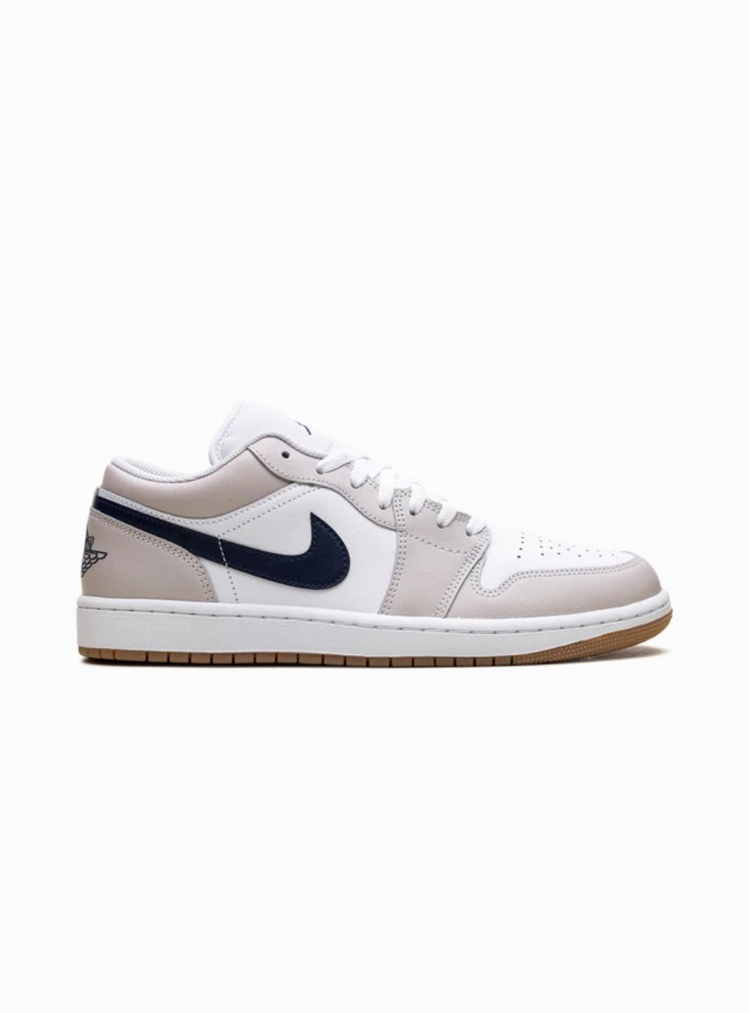 Air Jordan 1 Low Midnight Navy Neutral Grey
