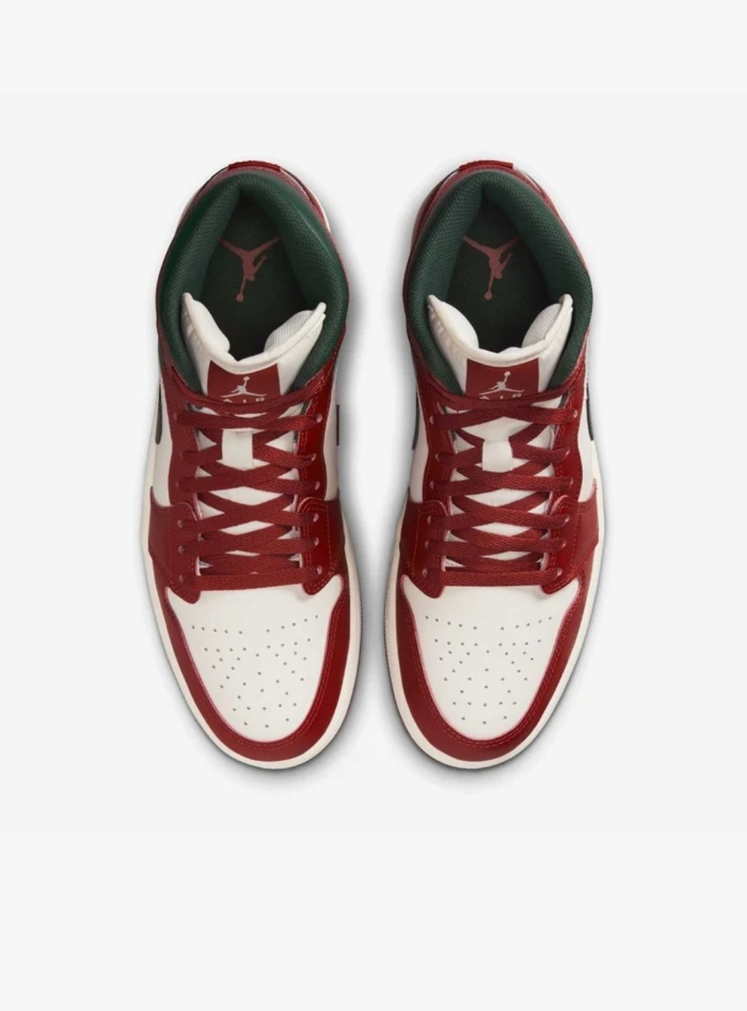 Air Jordan 1 Mid Redstone Midnight Green