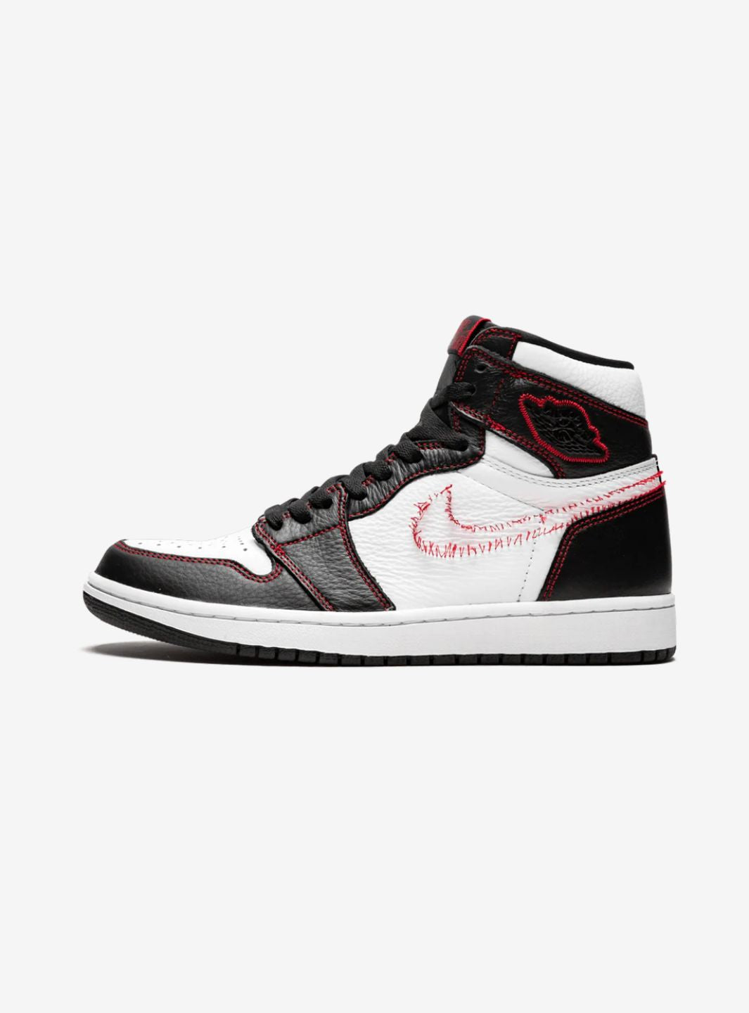 Air Jordan 1 Retro High Defiant White Black Gym Red