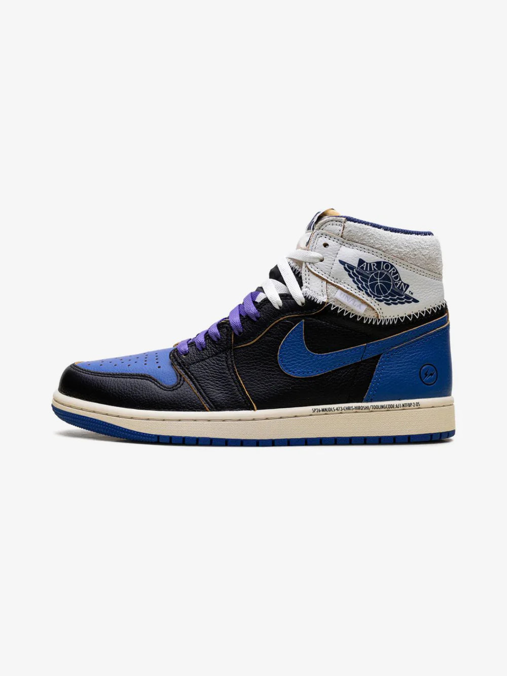 Air Jordan 1 Retro High OG SP Fragment x Union LA Sport Royal