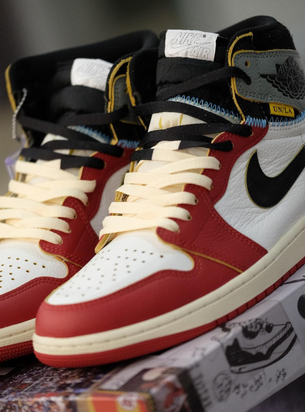 Air Jordan 1 Retro High OG SP Union LA Chicago Shadow