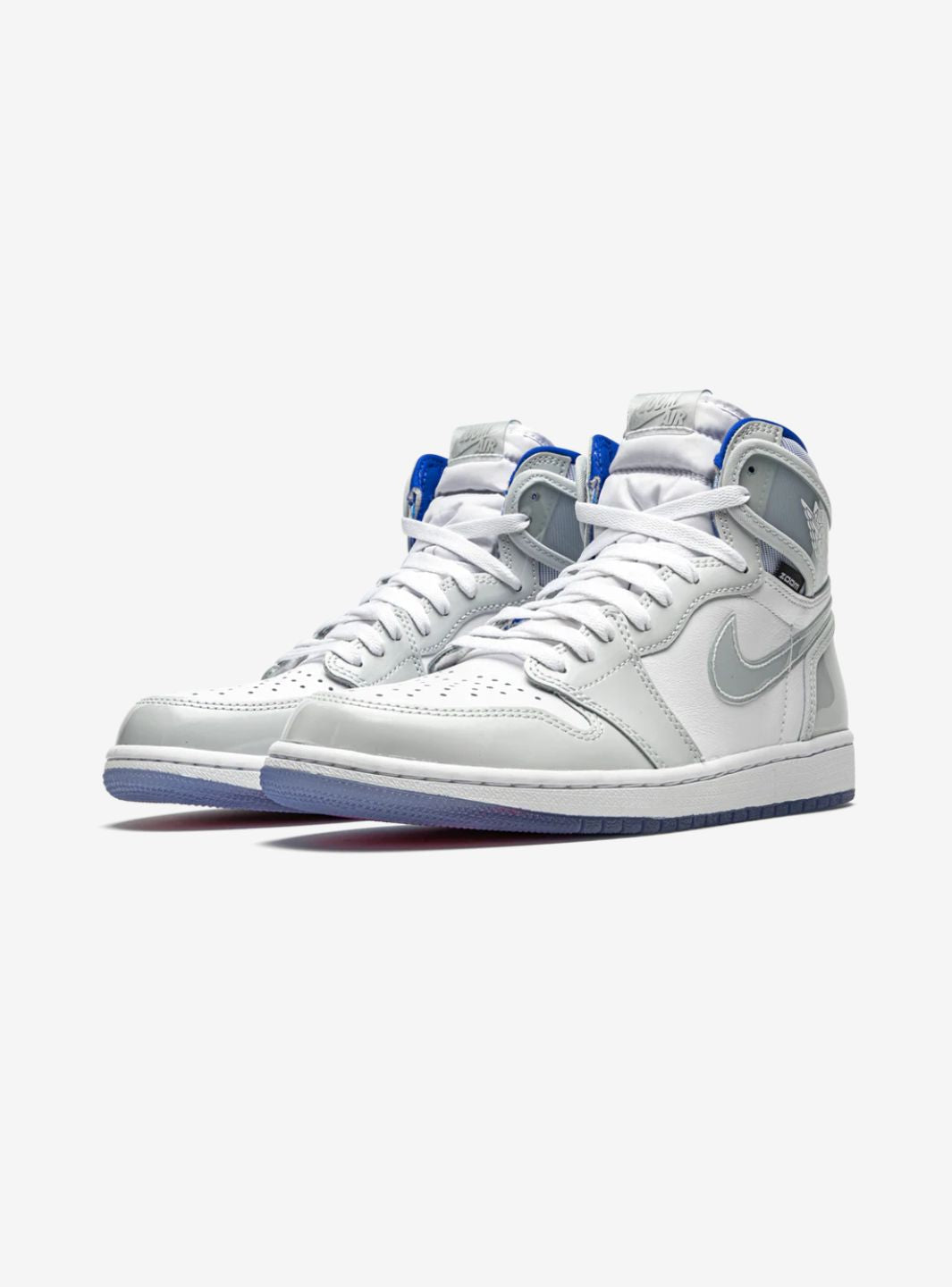 Air Jordan 1 Retro High Zoom White Racer Blue