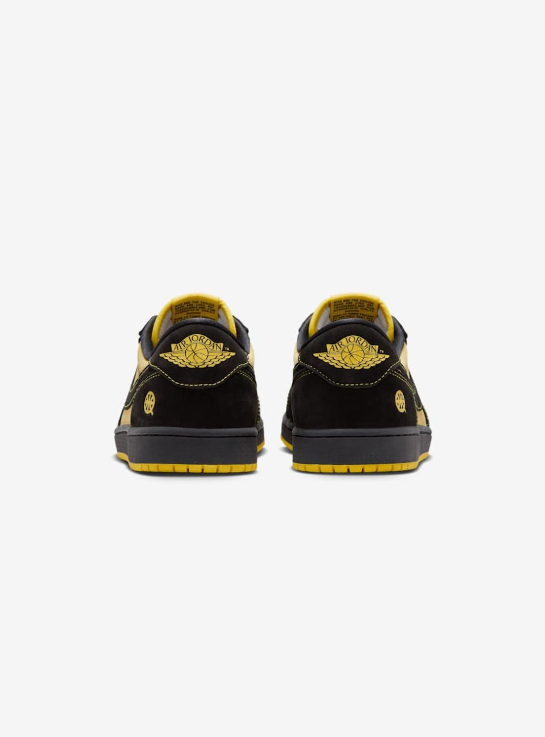 Air Jordan 1 Retro Low OG Quai 54 Black Tour Yellow Red