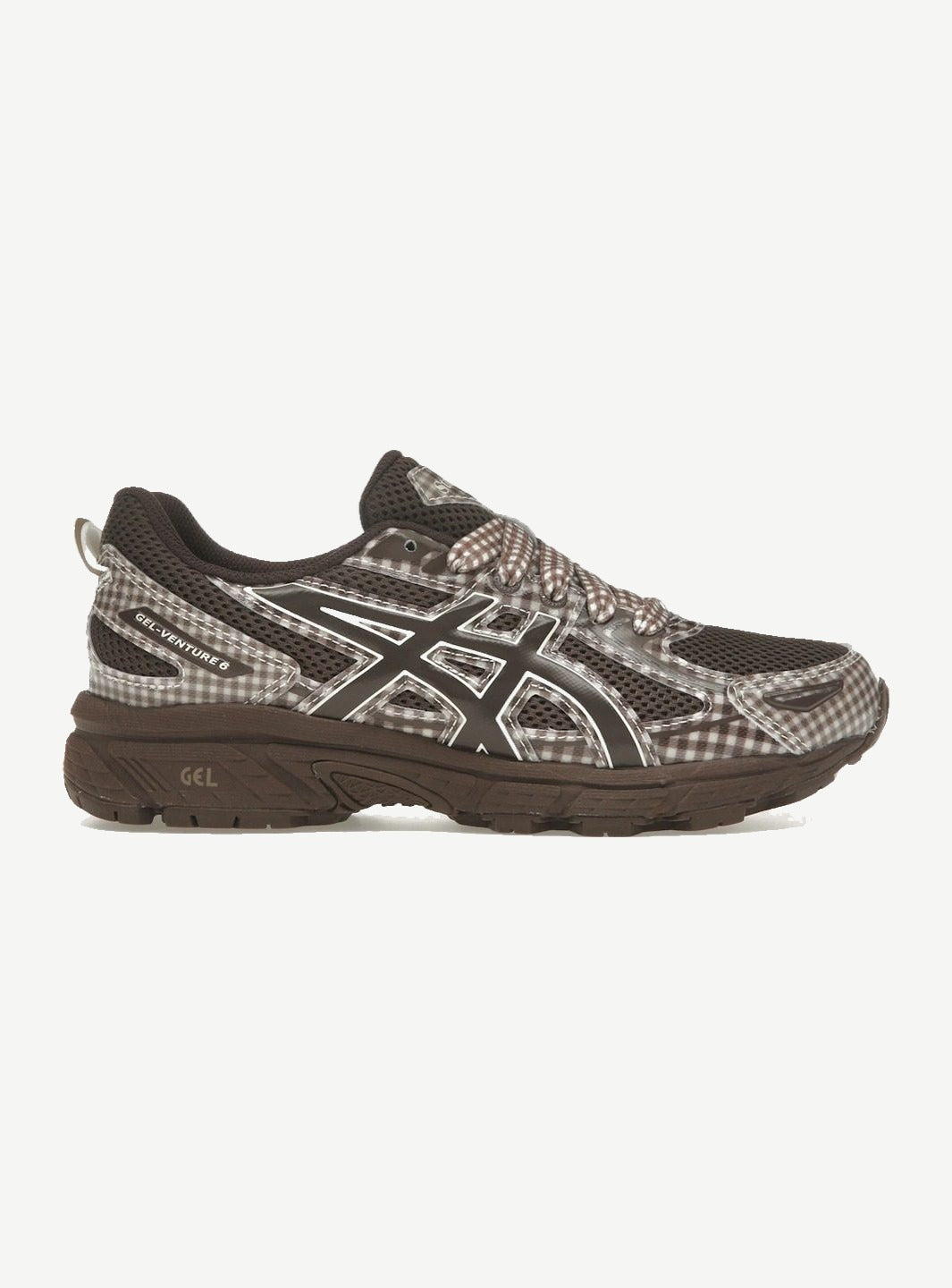 ASICS Gel-Venture 6 Story mfg. Reddish Brown Gingham