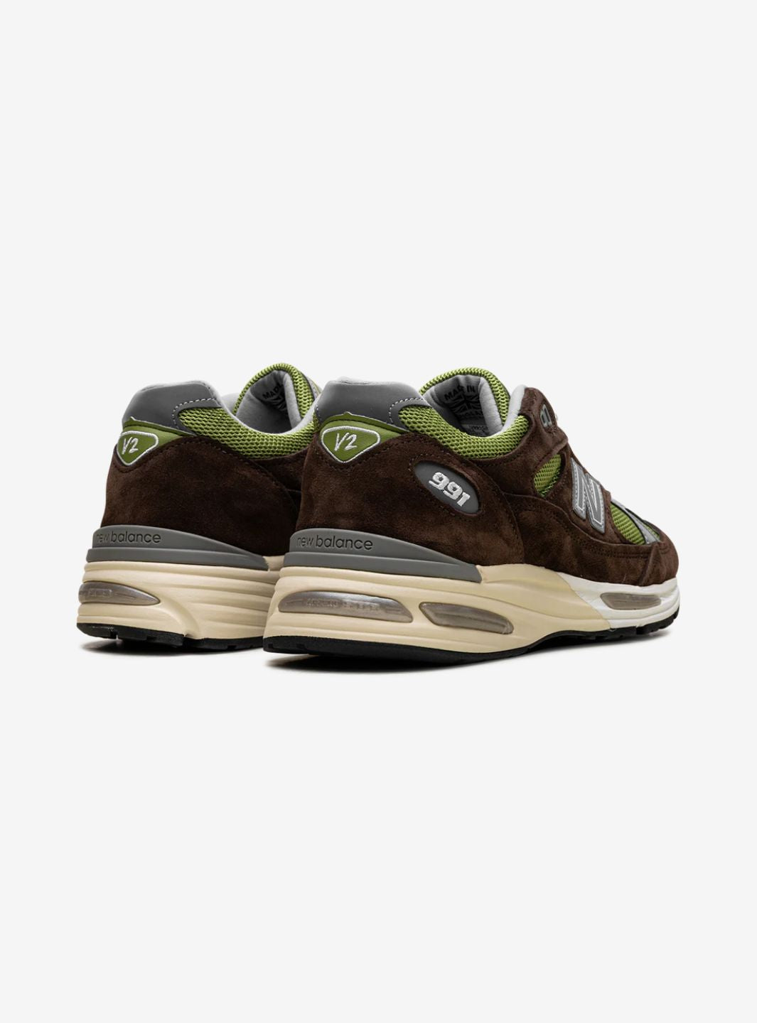 New Balance 991v2 MiUK Daniëlle Cathari x Kith Reverse Matcha