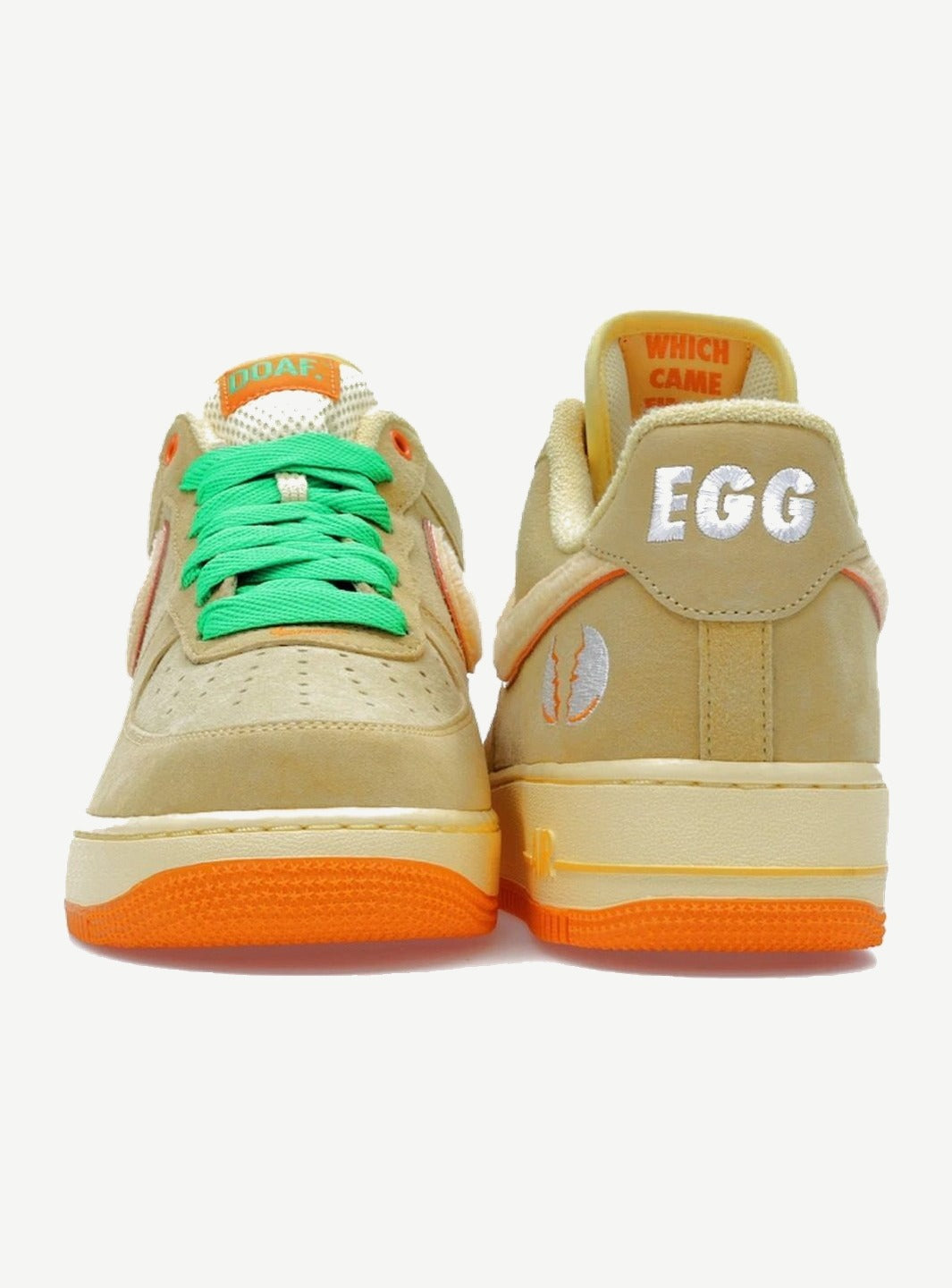 Nike Air Force 1 Low Ducks of a Feather University of Oregon Duck or Egg