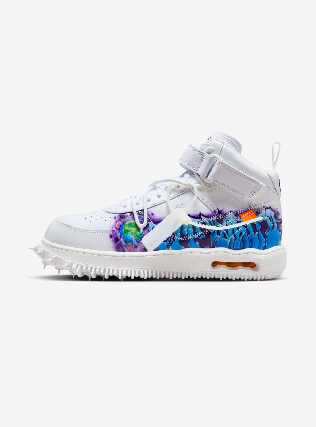 Nike Air Force 1 Mid Off-White Graffiti White