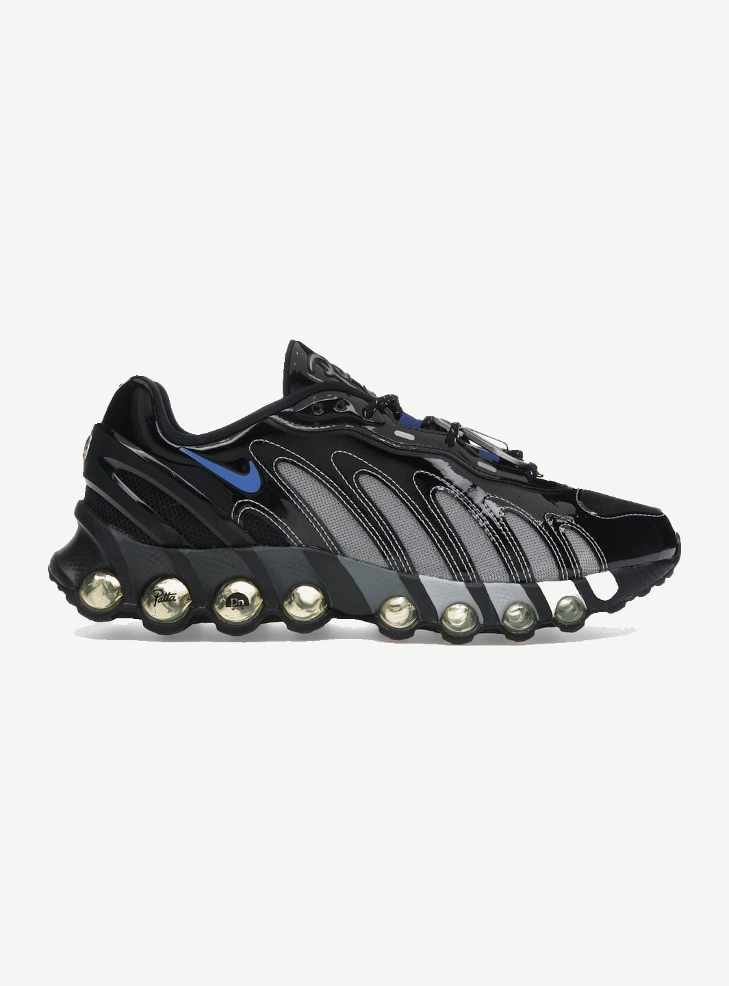 Nike Air Max Dn8 Patta Black Metallic Silver