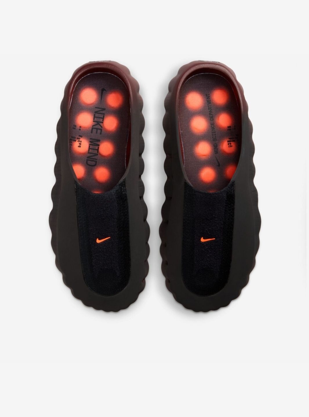Nike Mind 001 Flyknit Slide Bronze Eclipse Total Orange