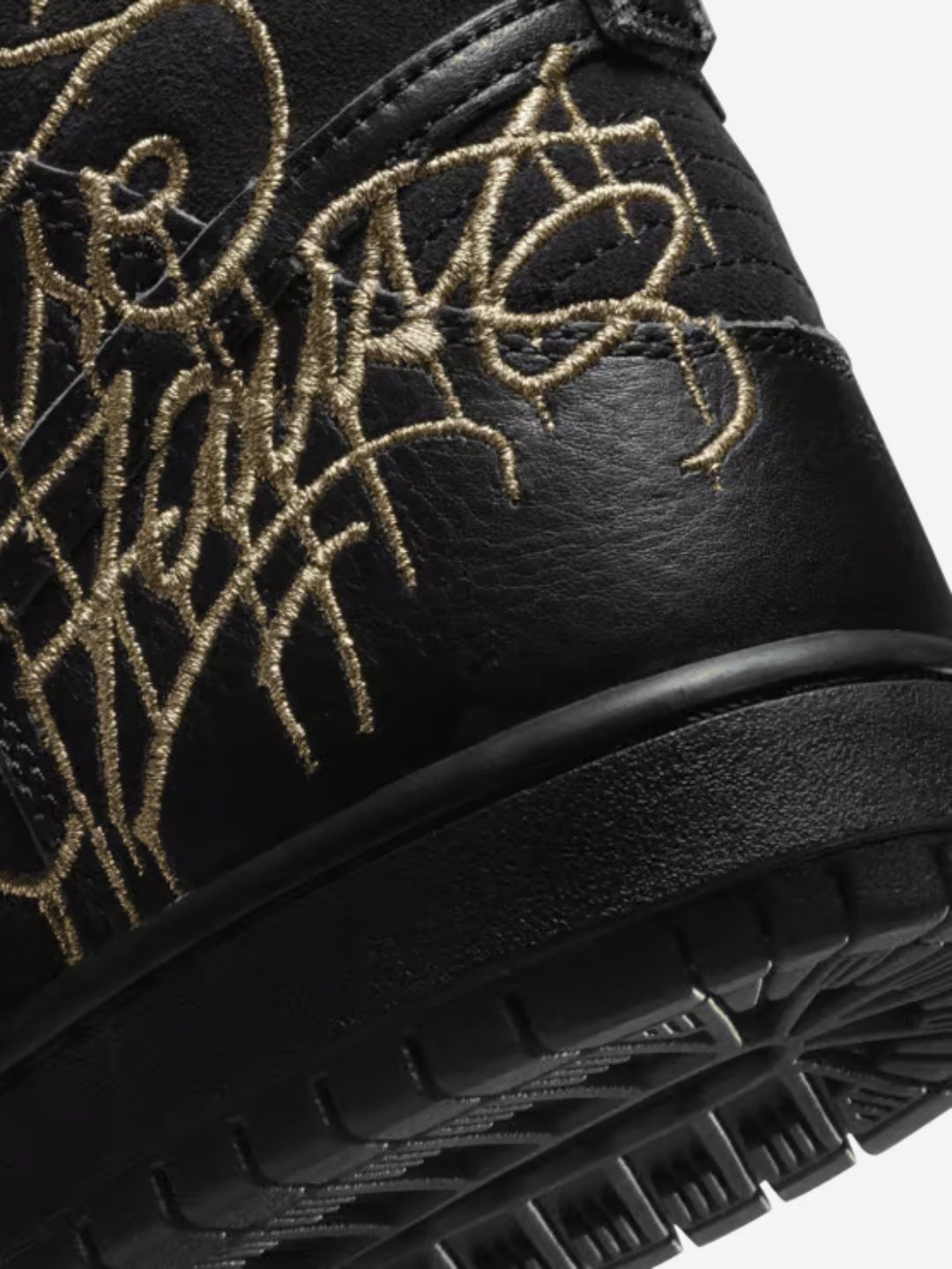 Nike SB Dunk High FAUST Black Gold