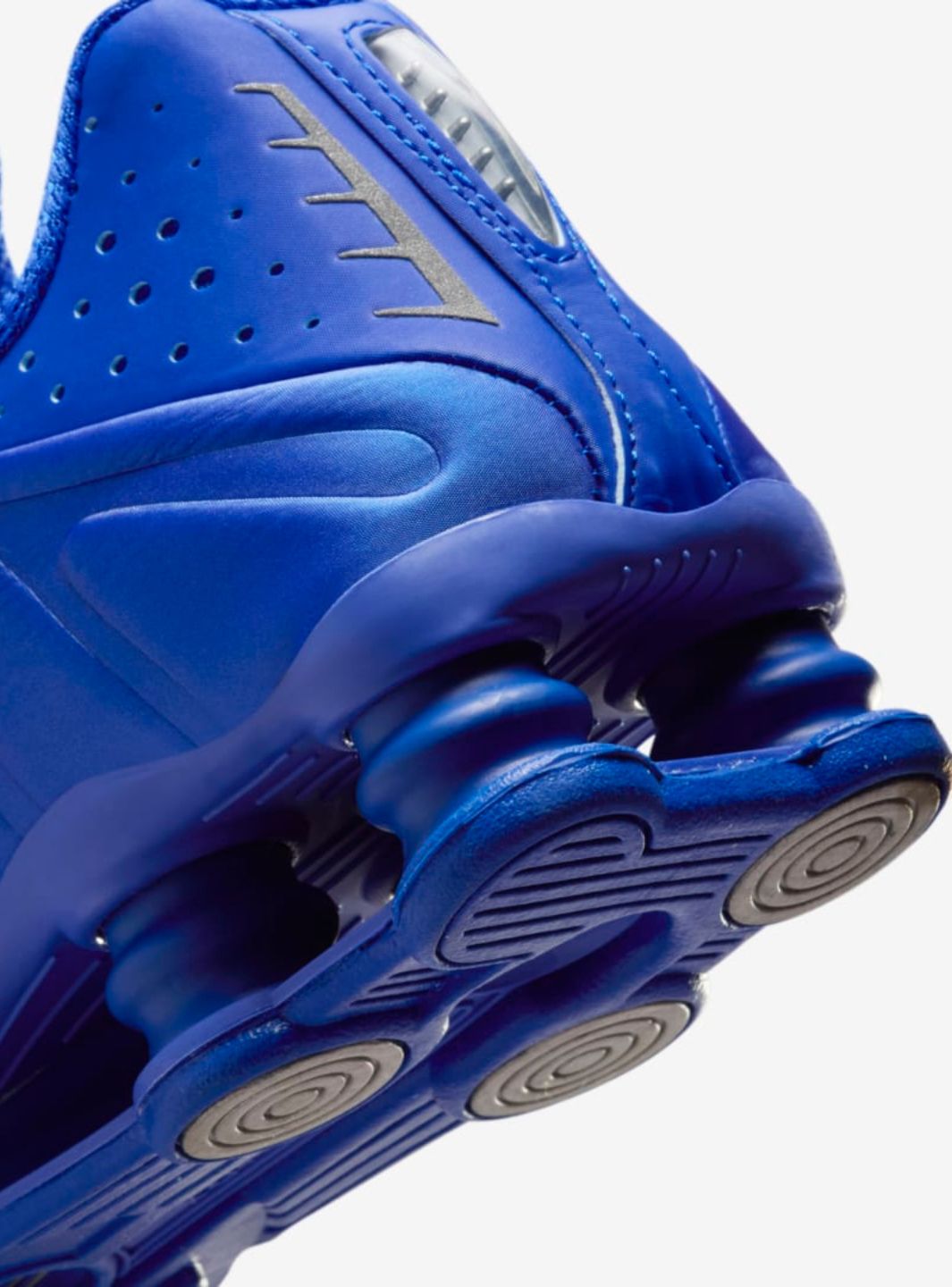 Nike Shox R4 Racer Blue Metallic Silver