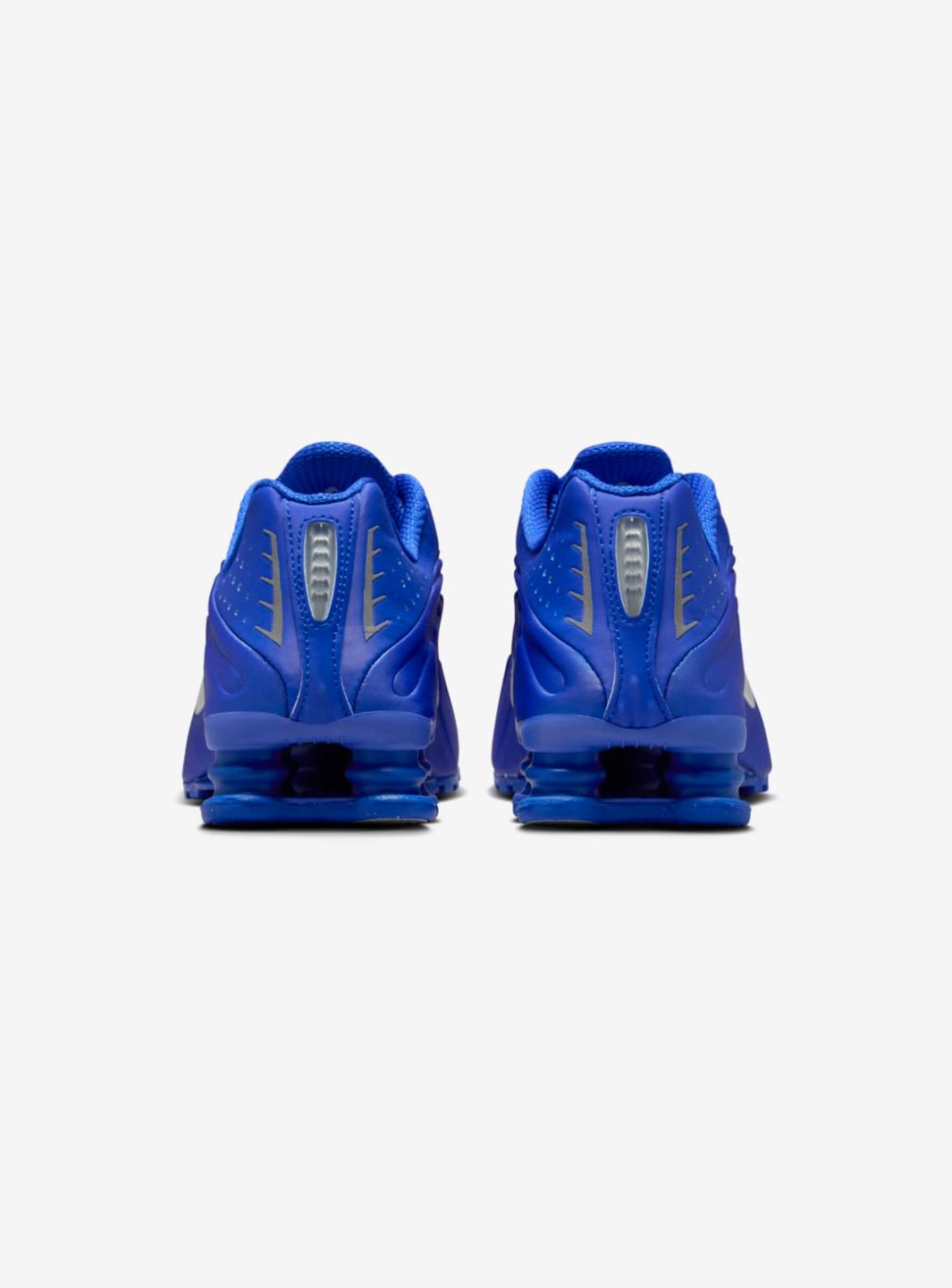 Nike Shox R4 Racer Blue Metallic Silver