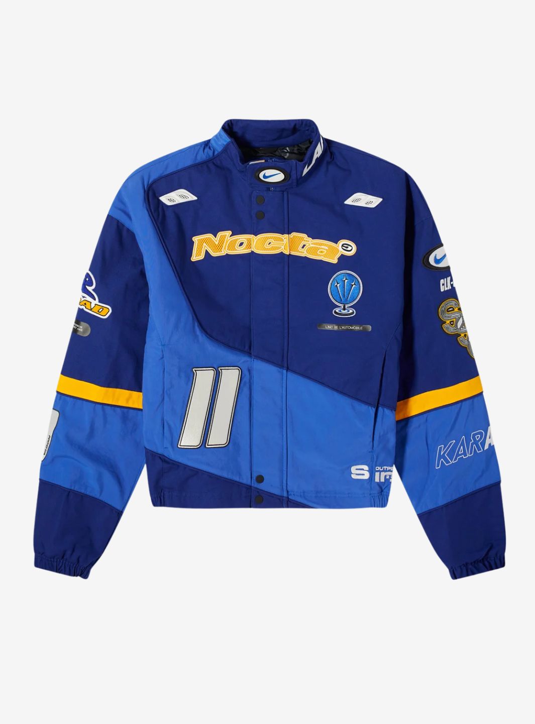 Nike x NOCTA L'Art Racing Jacket Deep Royal Blue/Racer Blue/Phantom
