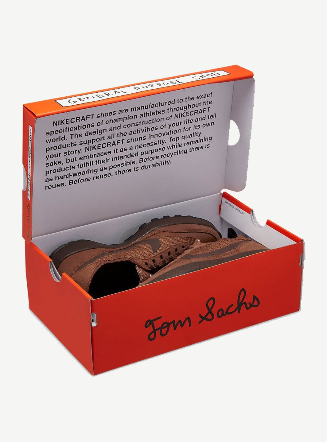 NikeCraft General Purpose Shoe Tom Sachs Field Brown