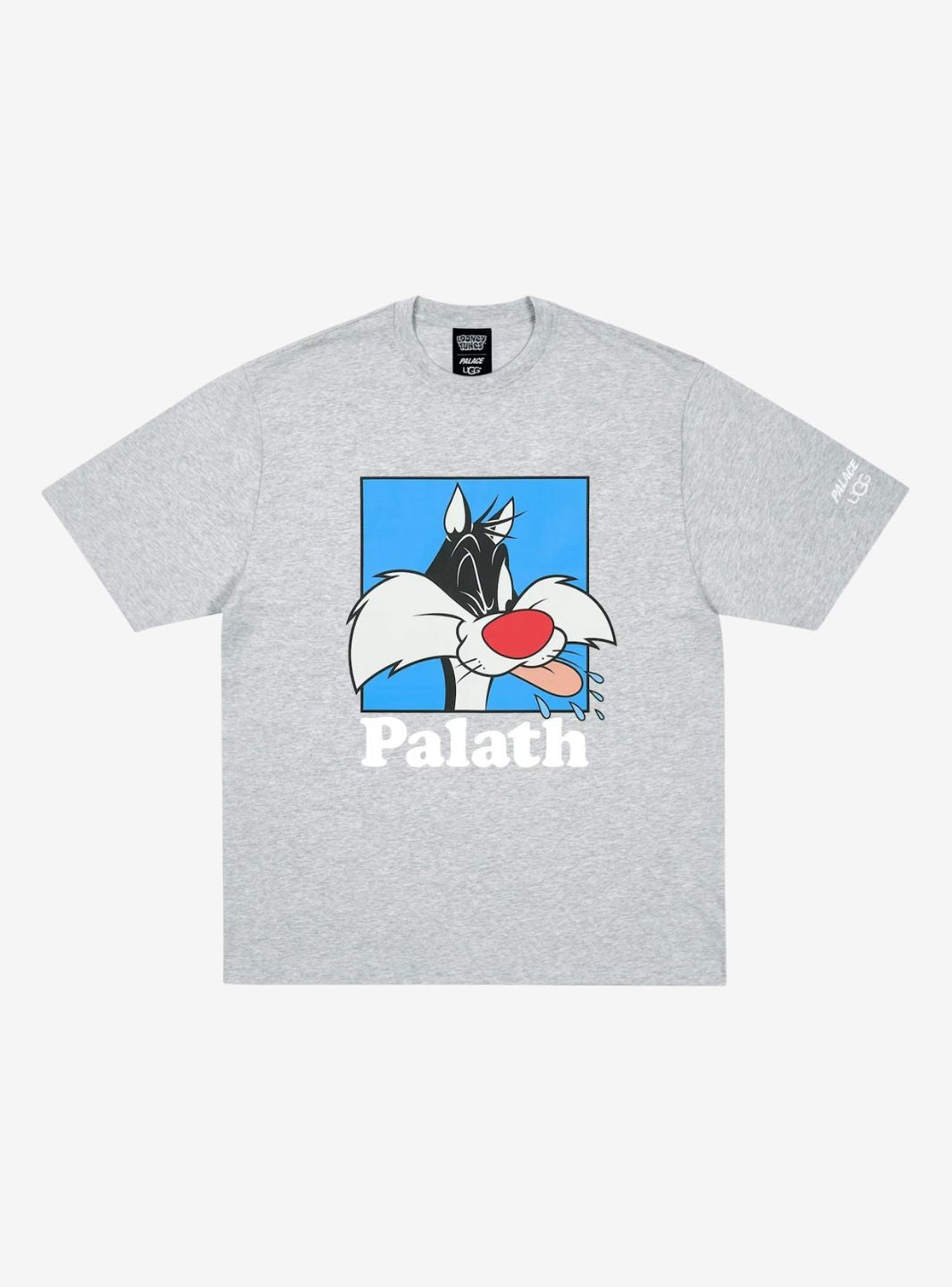 Palace x UGG Looney Tunes T-Shirt Grey Marl