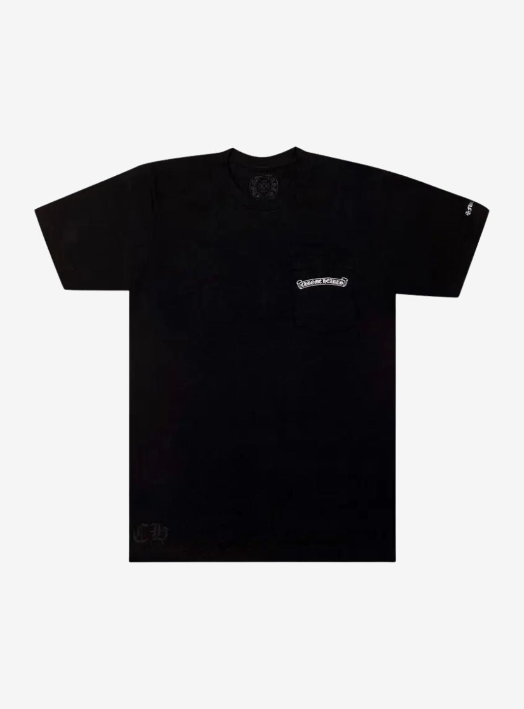 Chrome Hearts Scroll Logo T-Shirt Black