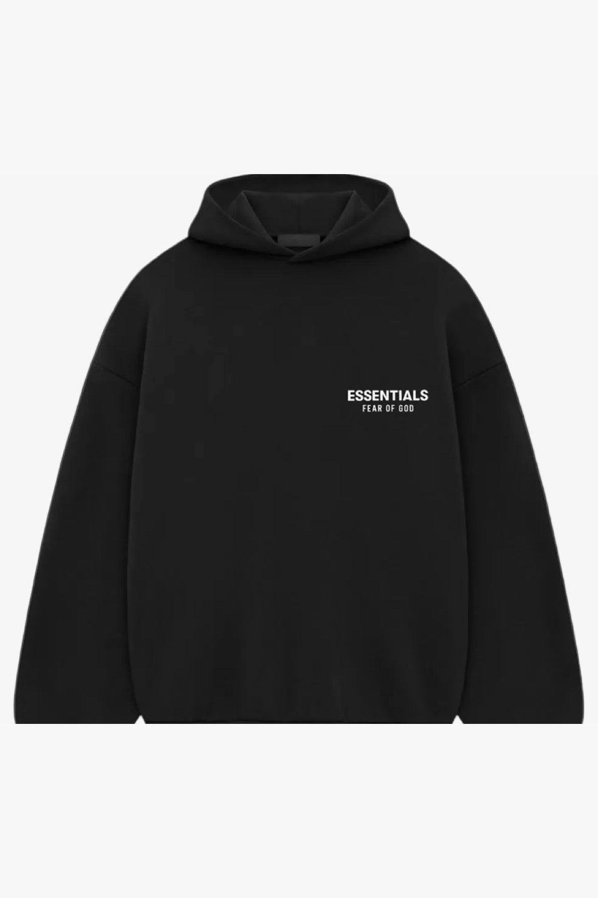 Fear of God Essentials Hoodie Black