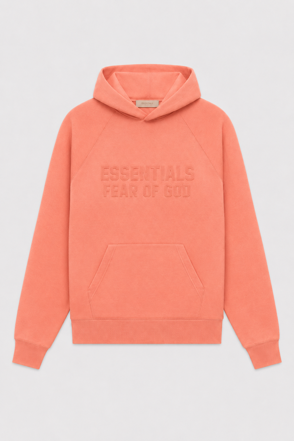Fear of God Essentials Hoodie Coral