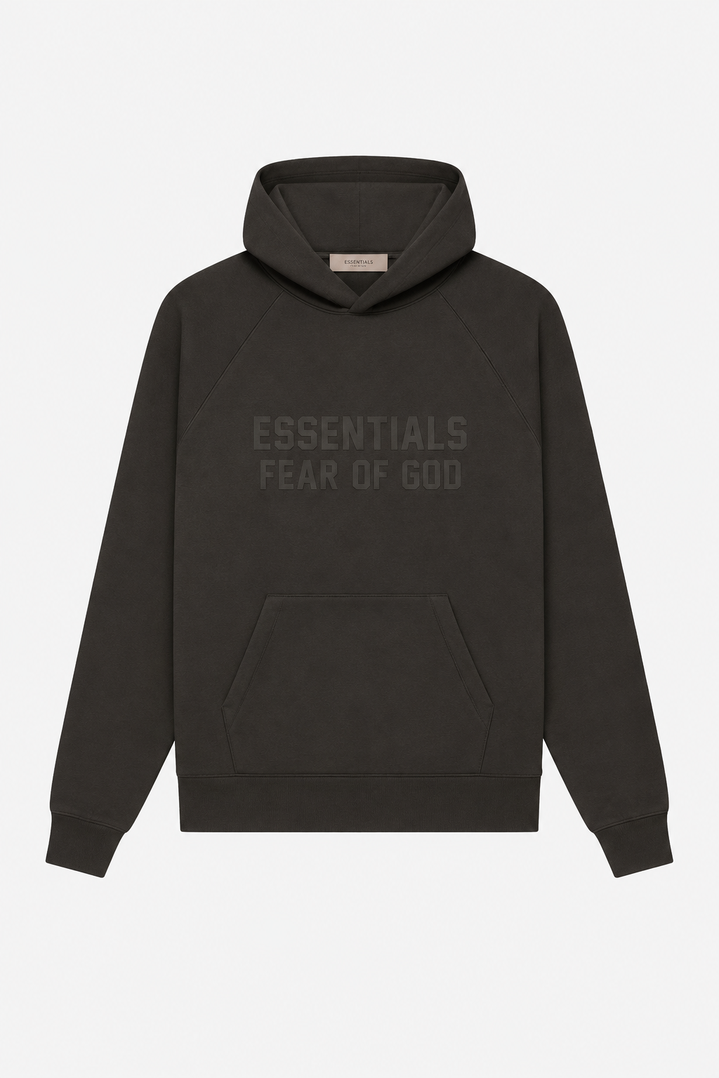 Fear of God Essentials Hoodie Off Black