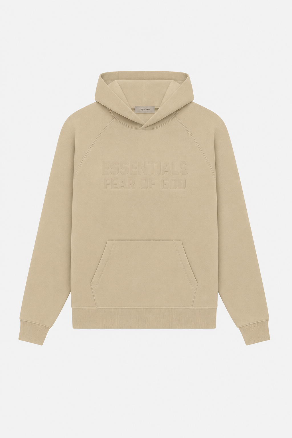 Fear of God Essentials Hoodie Sand