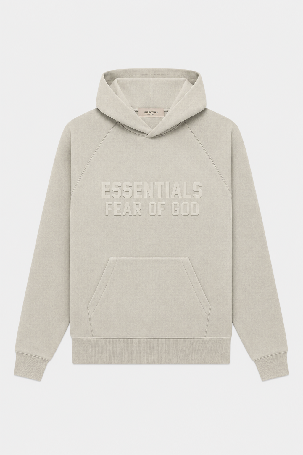 Fear of God Essentials Hoodie Smoke