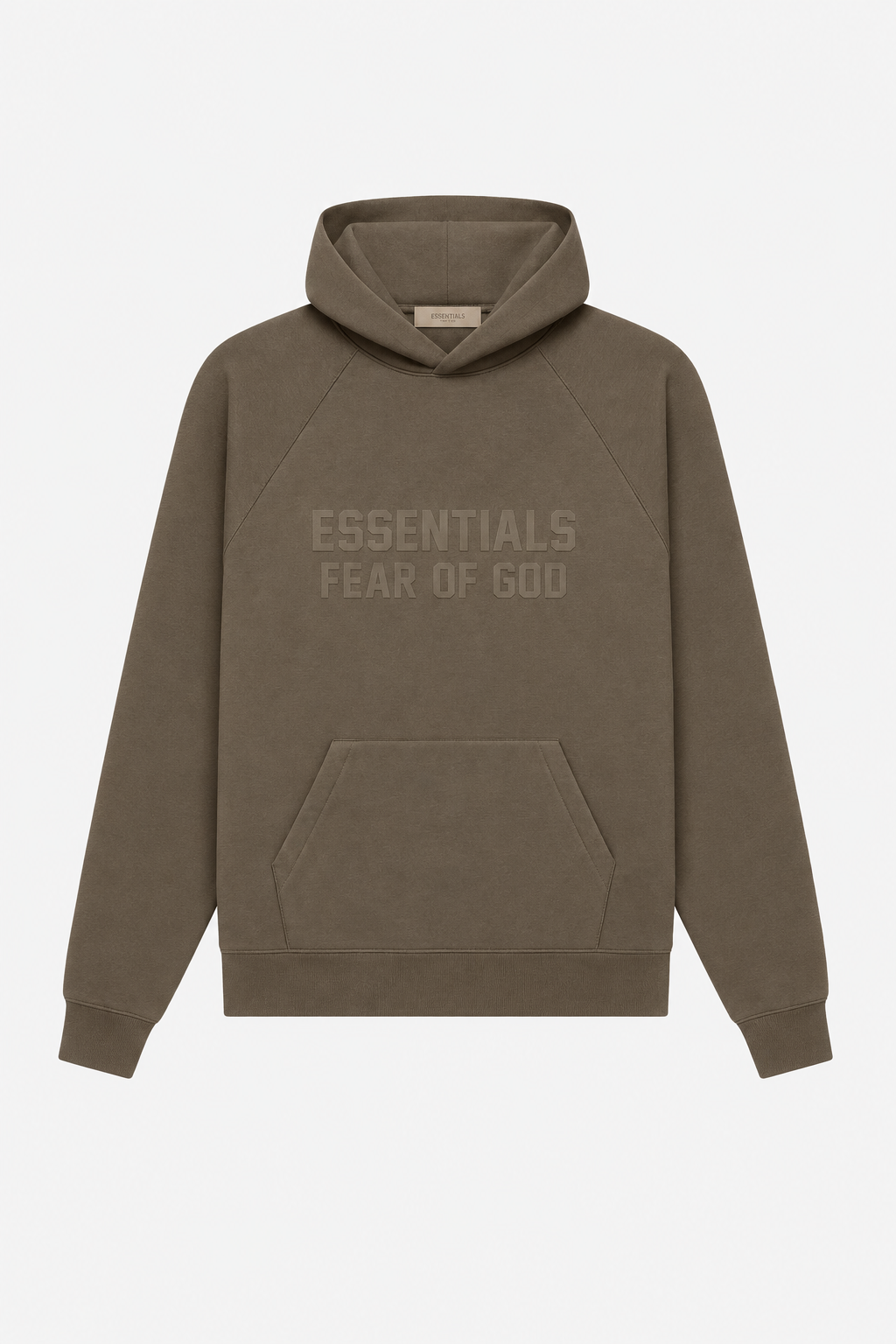 Fear of God Essentials Hoodie Wood