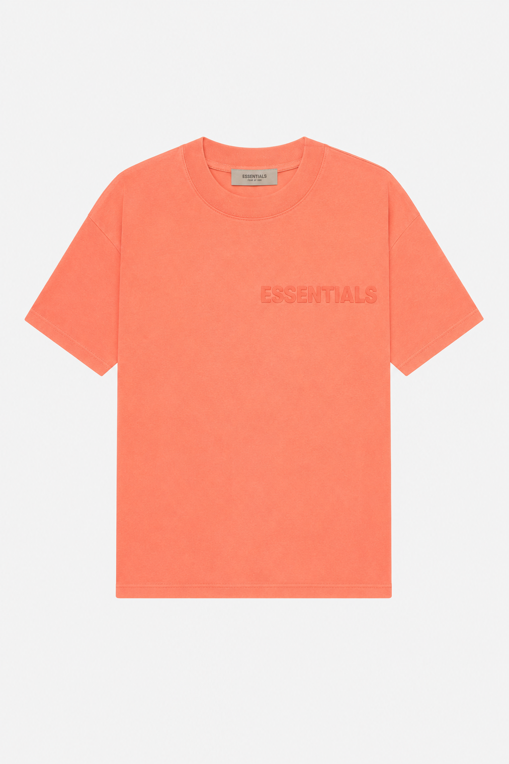 Fear of God Essentials Short-Sleeve Tee Coral