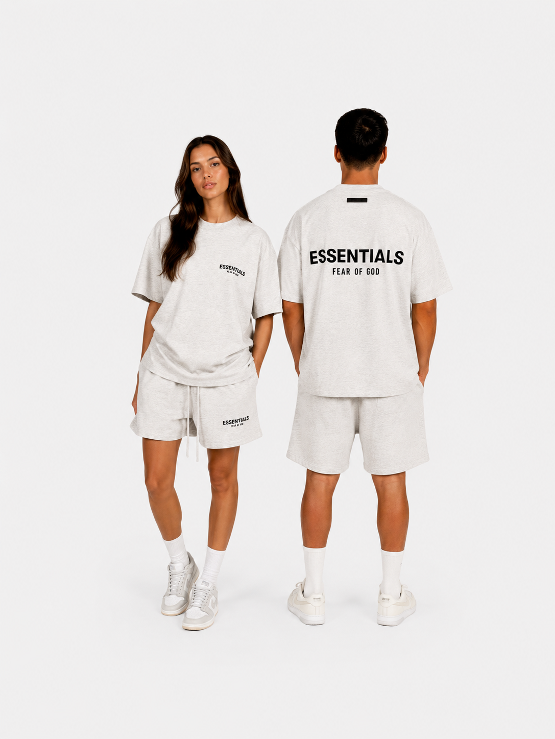 Fear of God Essentials Sweatshort Light Oatmeal