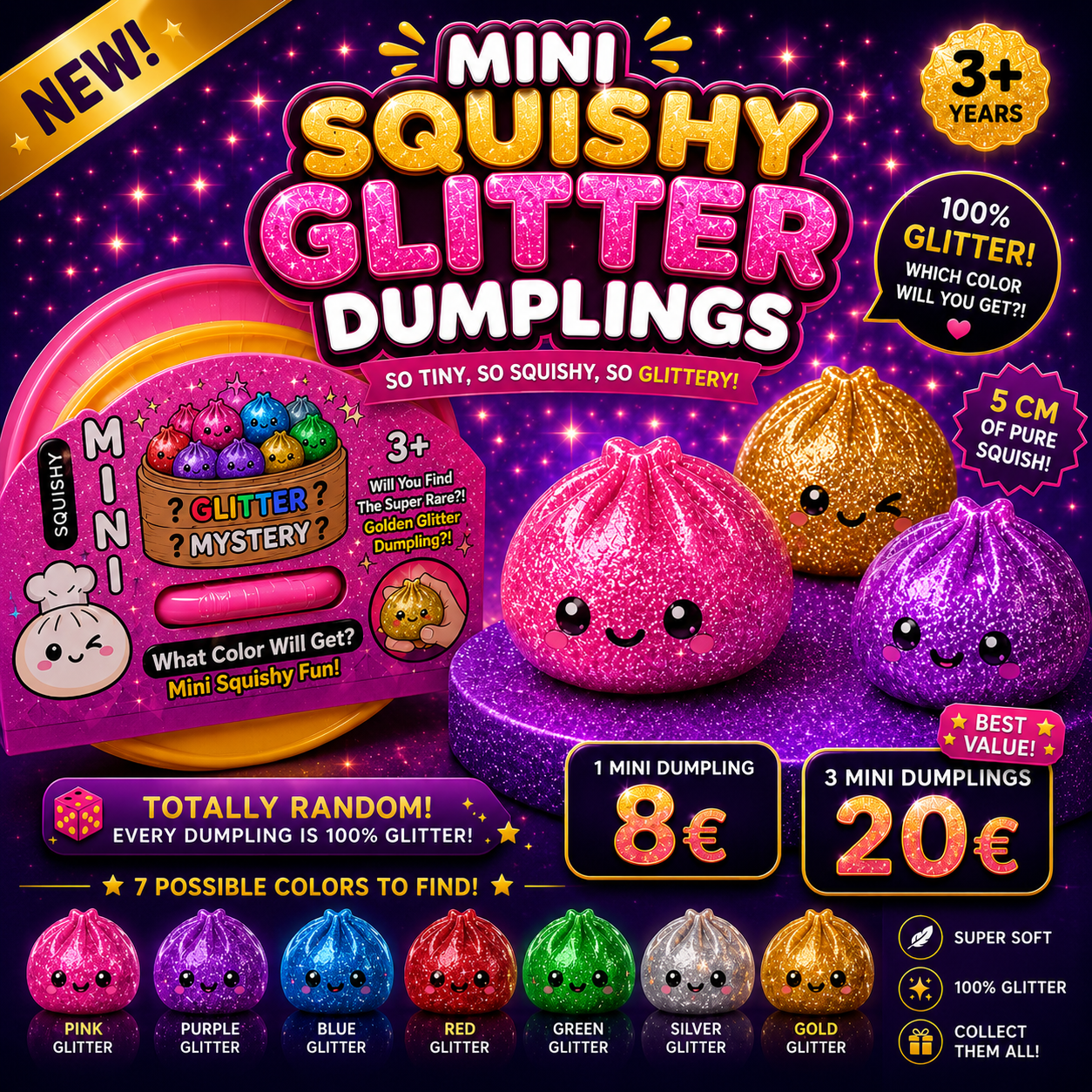 Mini Mystery Dumplings