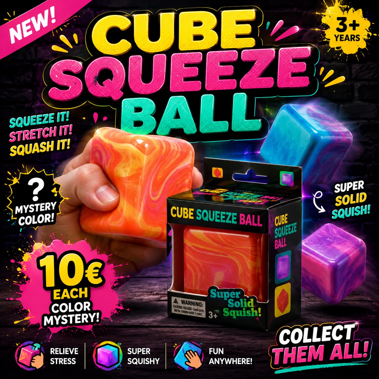 Mystery Squishy Cube