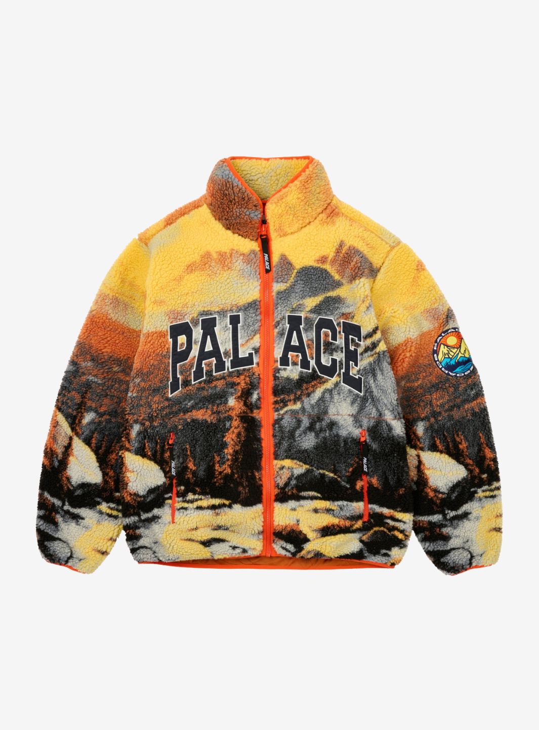 Palace Appalachian Funnel Fleece Palaska Orange