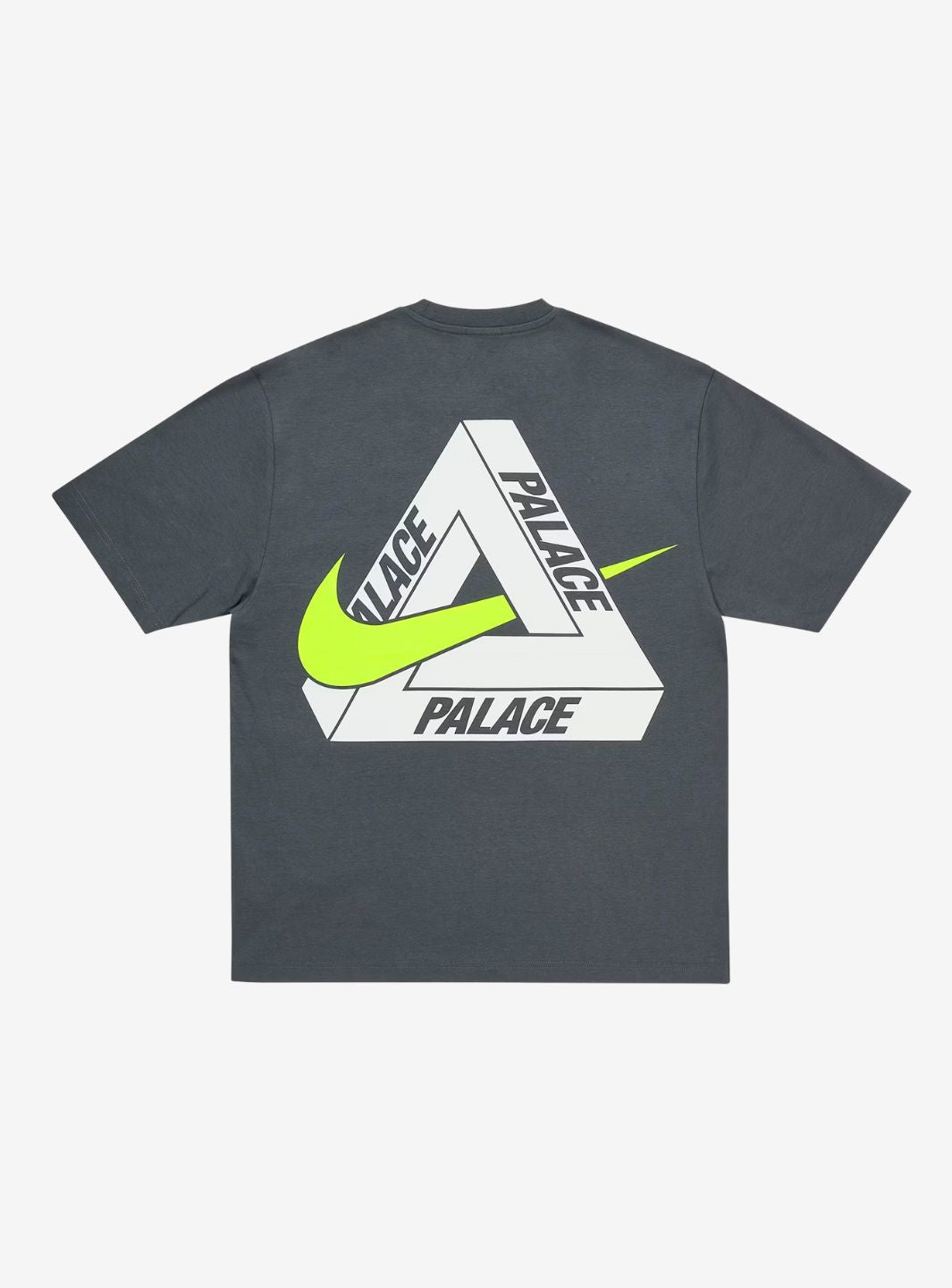 Palace x Nike Tri Swoosh T-Shirt Charcoal