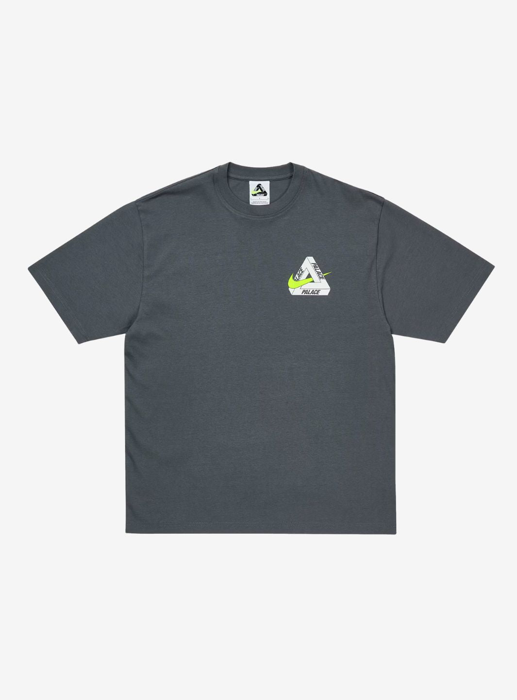 Palace x Nike Tri Swoosh T-Shirt Charcoal