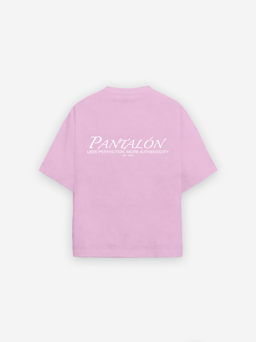 Pantalón Less Perfection More Authencity Stone Washed T-Shirt Pink