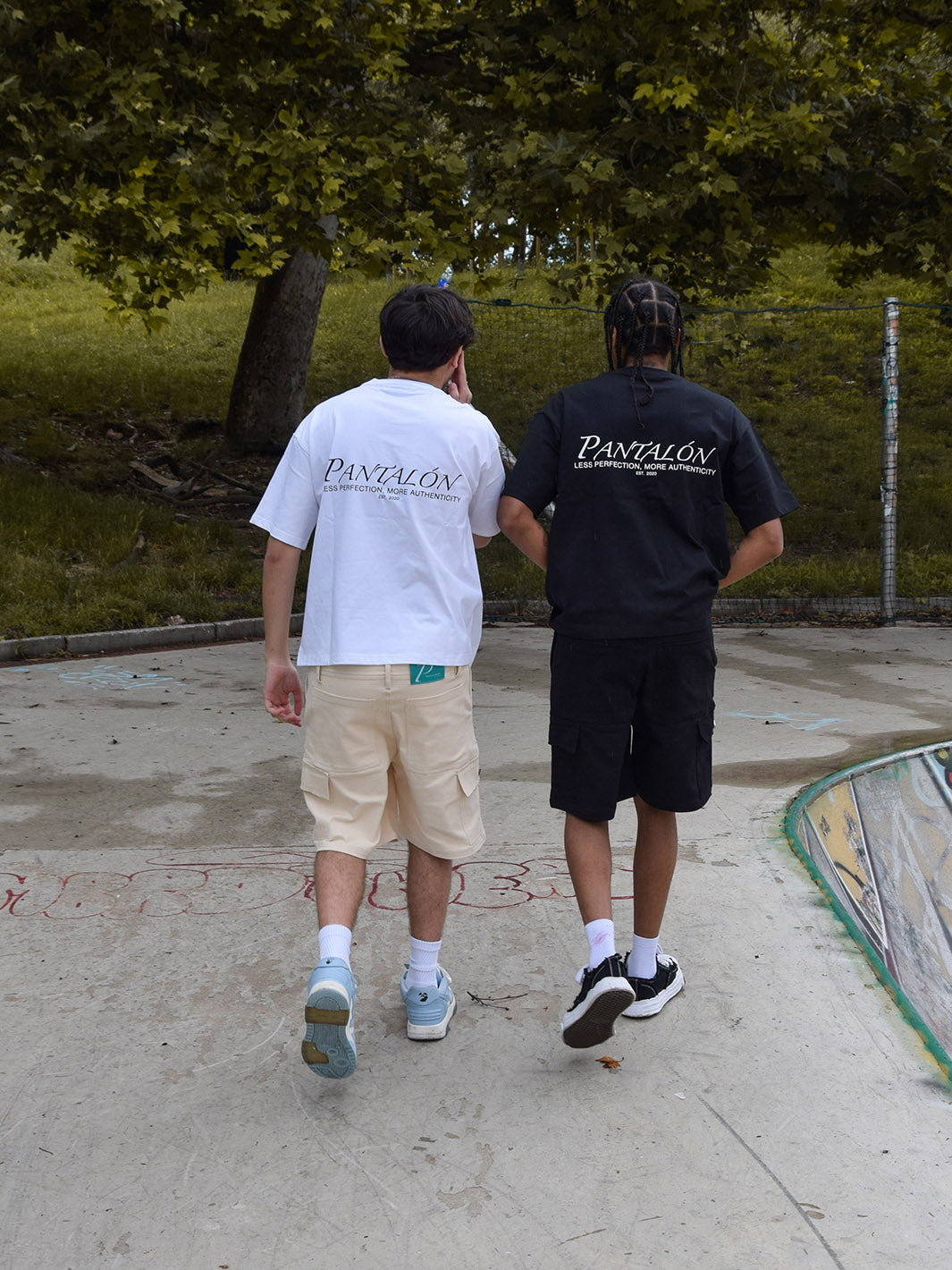 Pantalón Less Perfection More Authencity T-Shirt Black