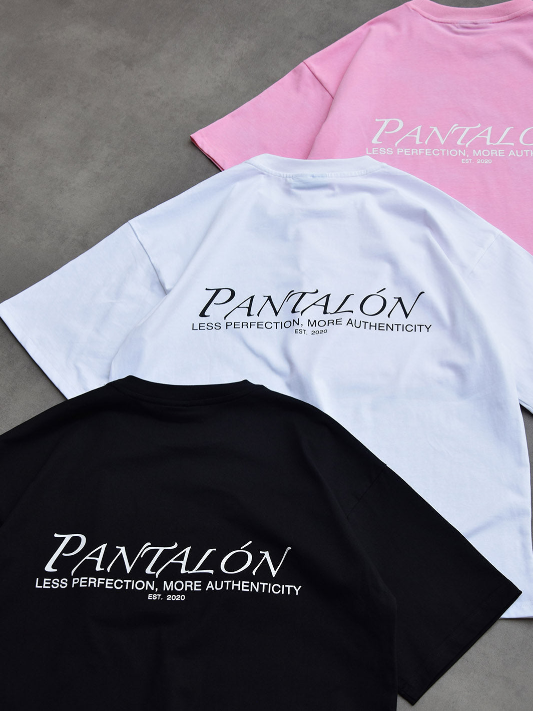 Pantalón Less Perfection More Authencity T-Shirt Black
